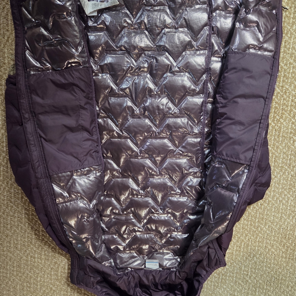 Columbia Purple Hooded Puffer Coat - Picture 2 of 4